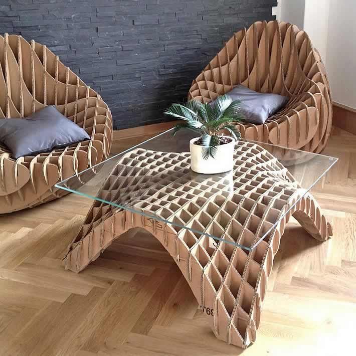 Cardboard Furniture Sustainable Design