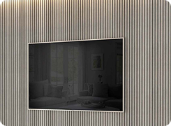 grey walnut panel