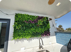 rustic garden panel