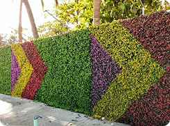 chevron green wall