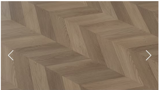 LUXPARKE 8MM Chevron Smoked Oak