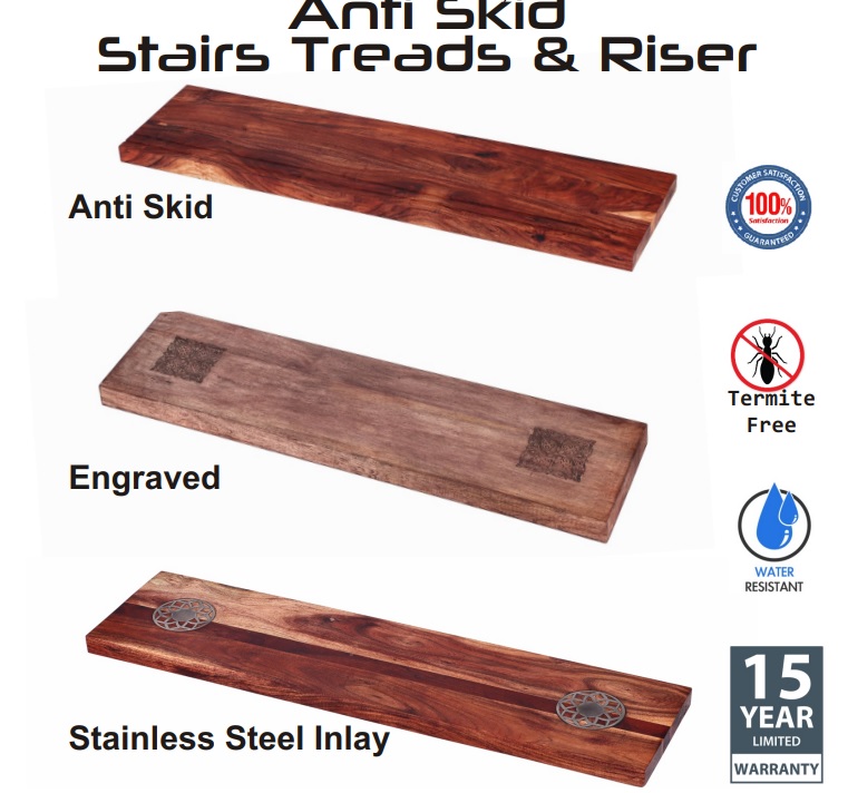 walnut stair treads