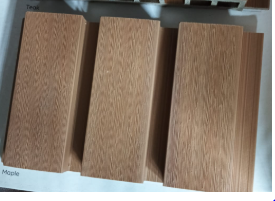 Maple WPC cladding