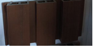 Teak WPC cladding